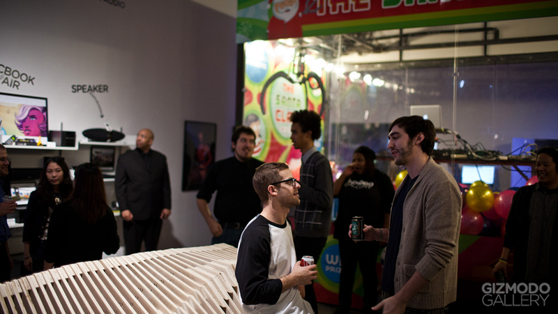 Illustration for article titled Gizmodo Gallery Opening Party I